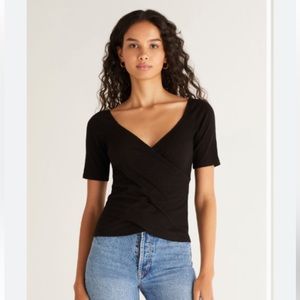 Z Supply Date Night Rib Top. Size Large.
